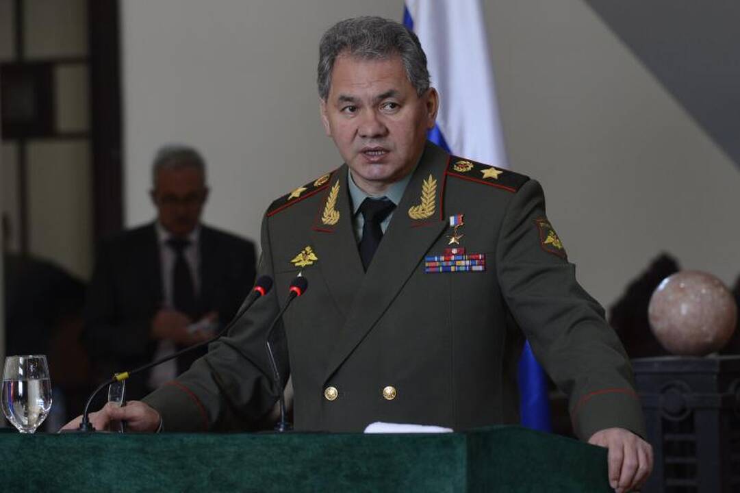 Rusijos gynybos ministras pakvietė Lietuvą į gynybos konferenciją