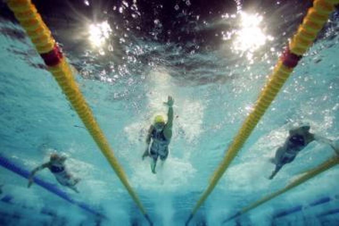 Europos plaukimo čempionato pusfinalio barjeras - per aukštas lietuviams