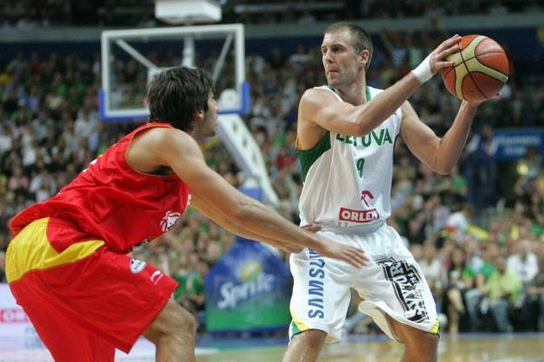 Įspūdingos rinktinės palydėtuvės: Lietuva - Ispanija 94:72