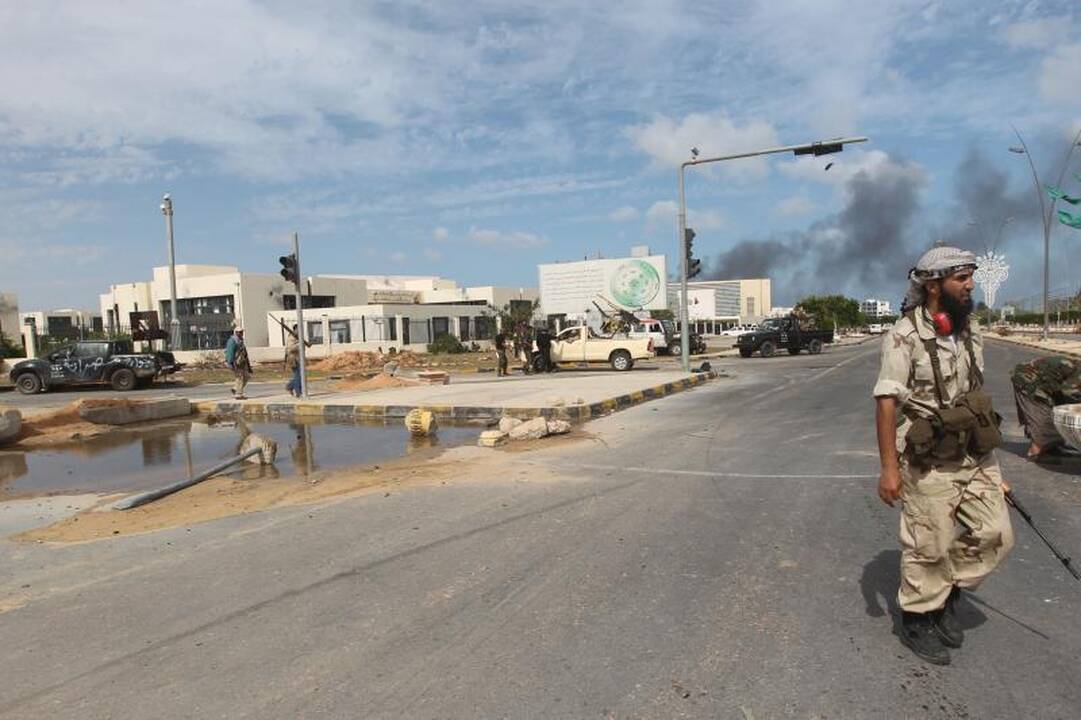 Krito paskutinė M.Kadhafi rėmėjų tvirtovė Sirtas