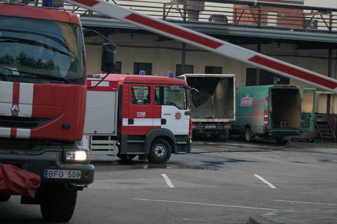 Bendrovėje „Vilniaus degtinė“ griaudėjo sprogimai