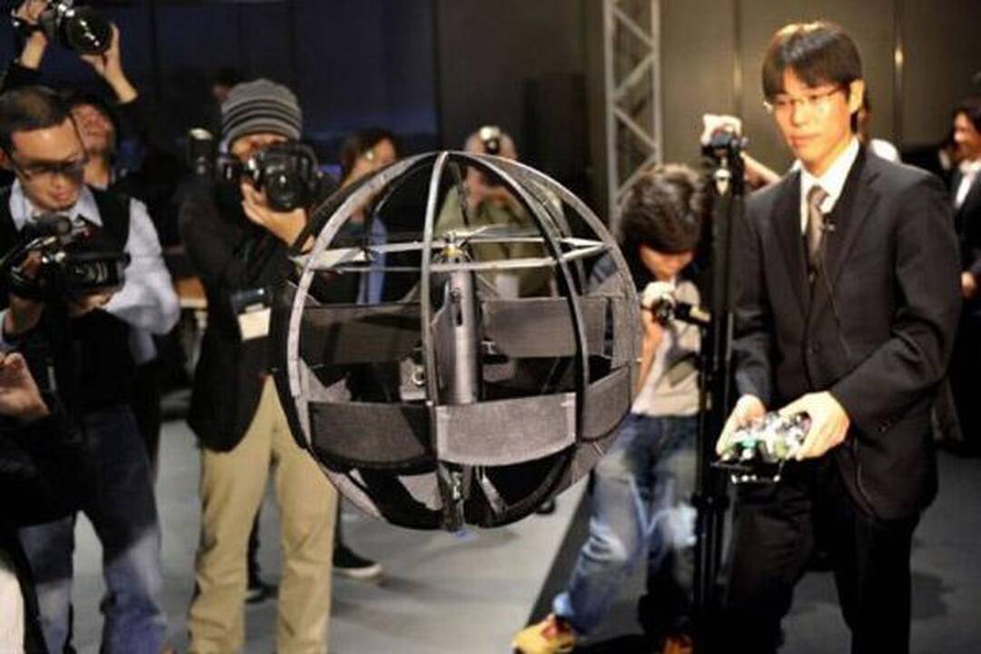 Japonijoje sukurtas keistas skraidantis aparatas