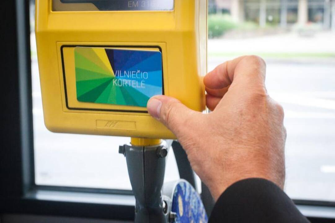 Ateityje e.bilietu bus galima atsiskaityti už visas keliones Vilniuje