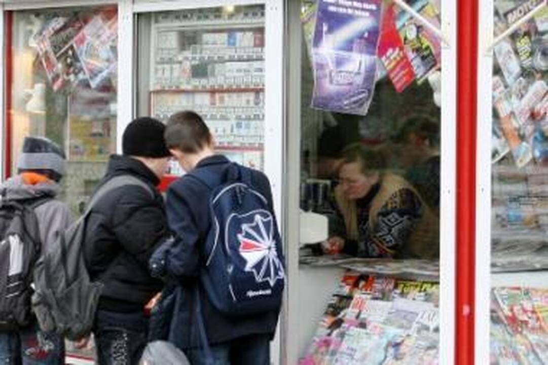 Kaune apvogtas knygynas ir spaudos kioskas