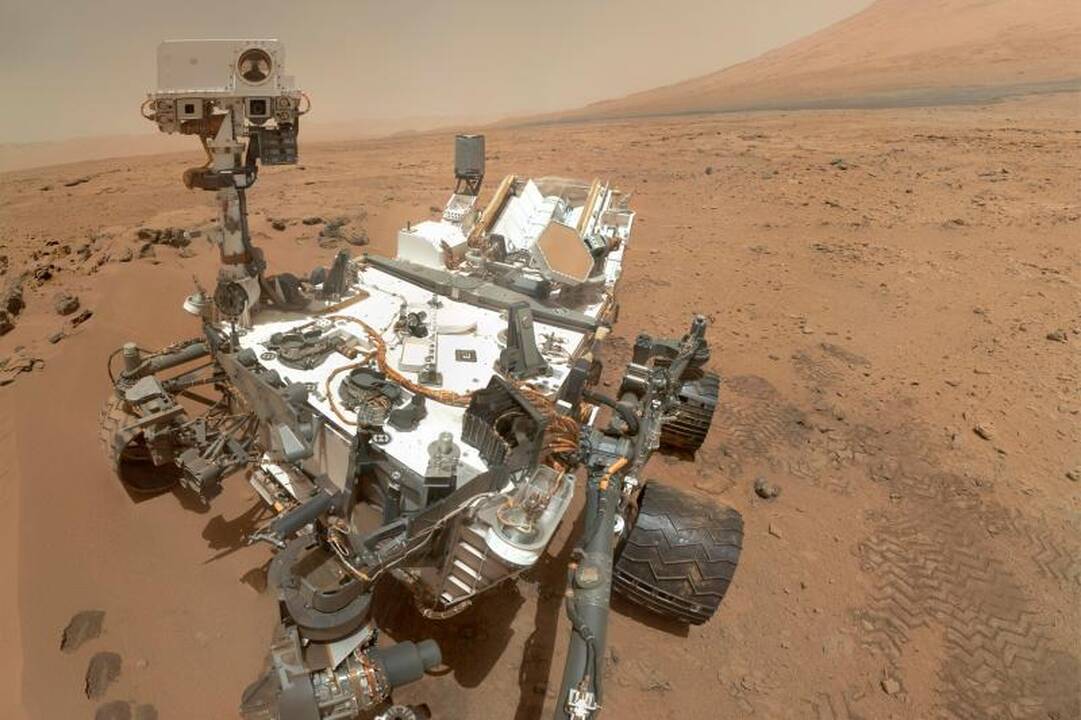 Intriga: ką sukrečiančio ką tik Marse atrado marsaeigis „Curiosity“?