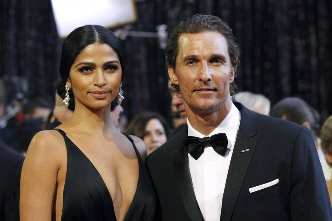 Matthew McConaughey vedė manekenę Camilą Alves
