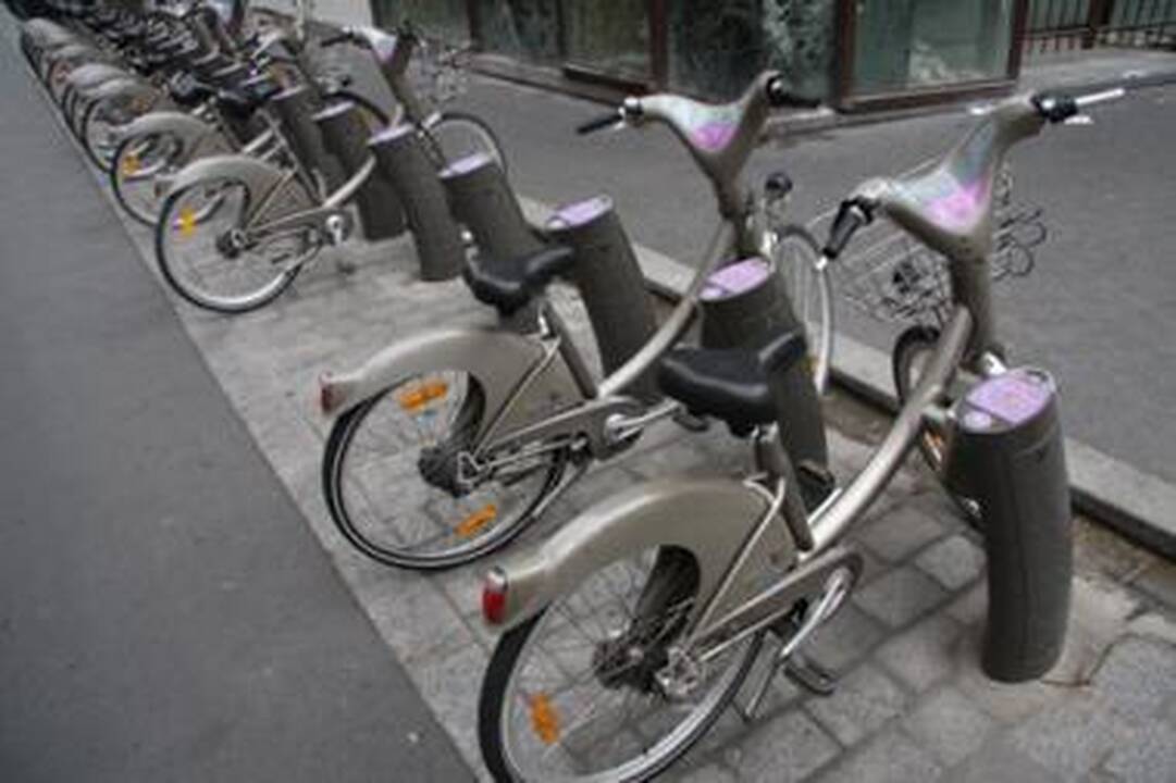 Iš mokesčio už įvažiavimą į senamiestį - mokamų dviračių nuoma