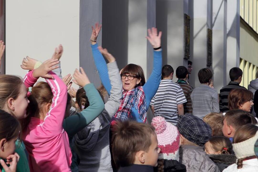 Mažieji klaipėdiečiai rinksis į masinę mankštą