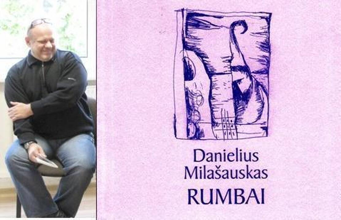 Poetas D.Milašauskas Klaipėdoje pristatys savo trieilių knygą