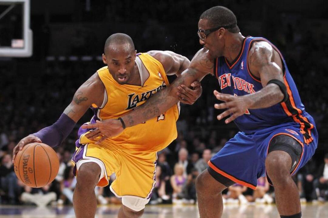 K.Bryanto vedami „Lakers“ patiesė „Knicks“