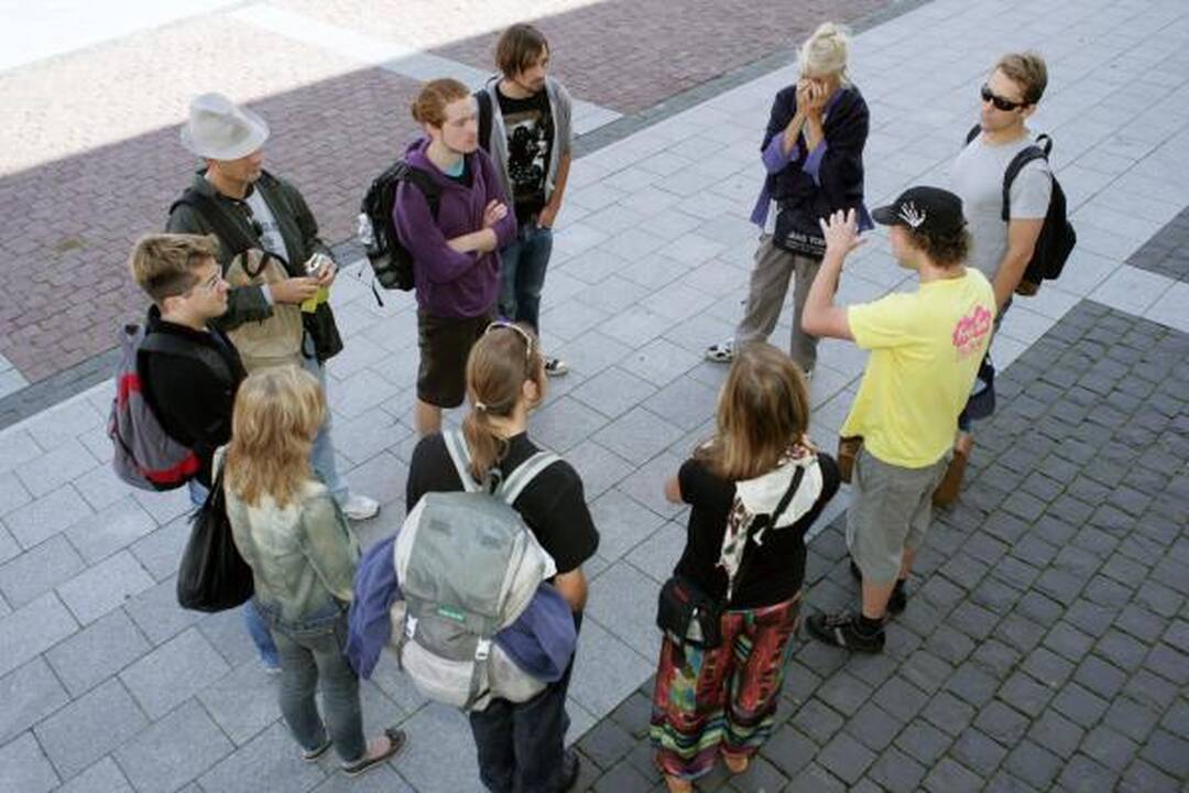 Nemokamose ekskursijose - turistų giduose neaprašytas Vilnius