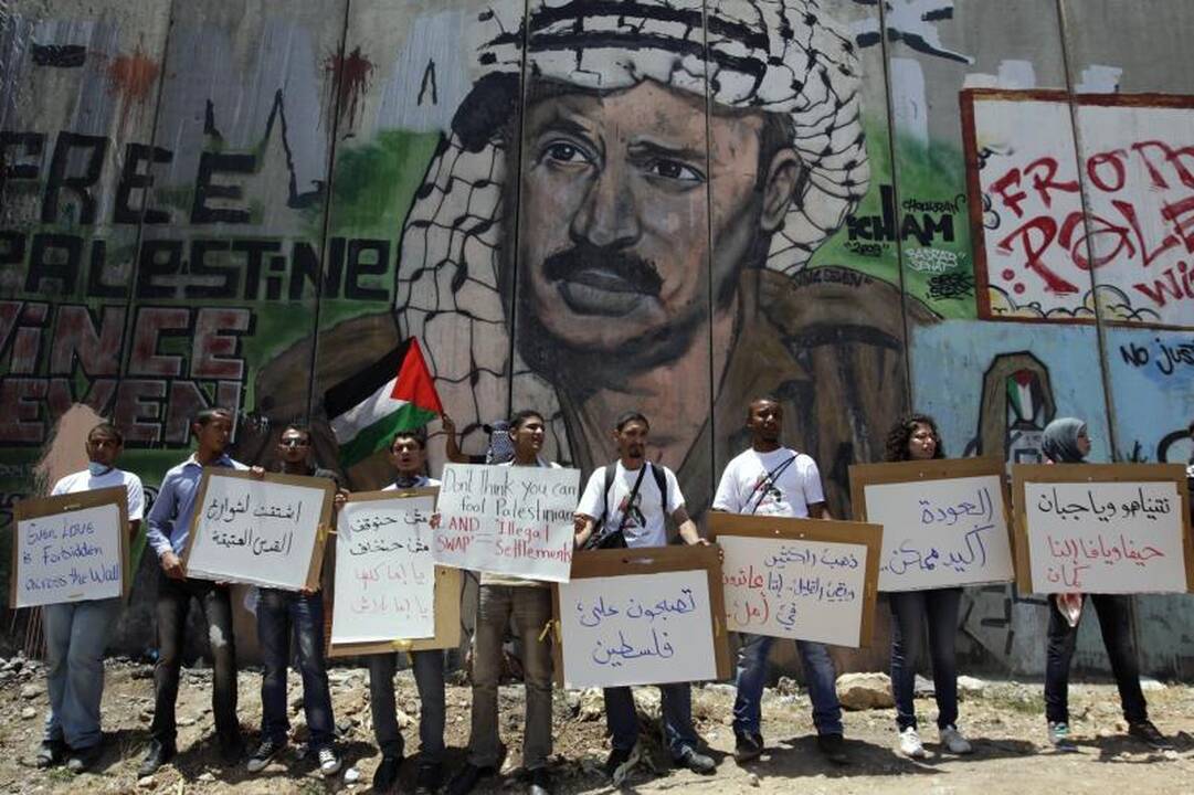 Palestiniečiai sieks visateisės narystės JTO (papildyta)
