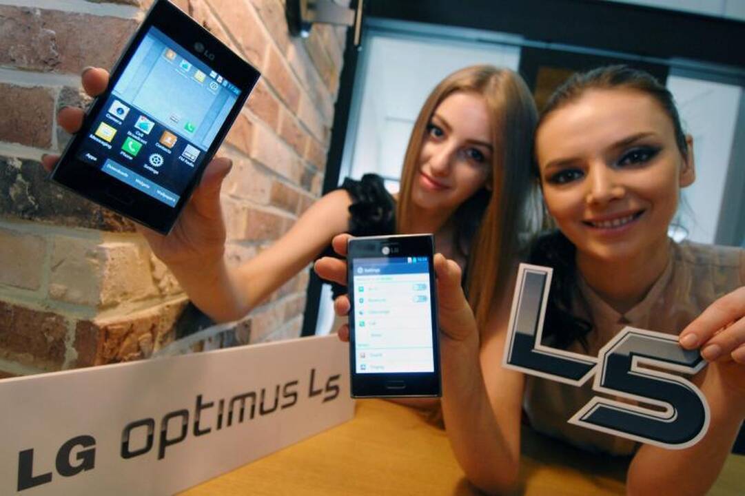 Lietuvoje – trečiasis „L-Style“ serijos telefonas „LG Optimus L5“