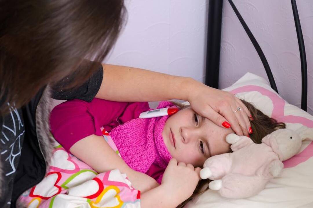 Didžiausias sergamumas      gripu – Kaune