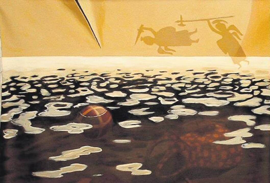 Uostamiesčio Baroti galerijoje – trijų Vilniaus tapytojų monologai