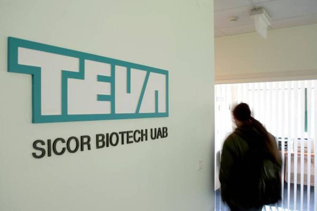 Sostinės "Sicor Biotech TEVA" planuoja didinti eksportą