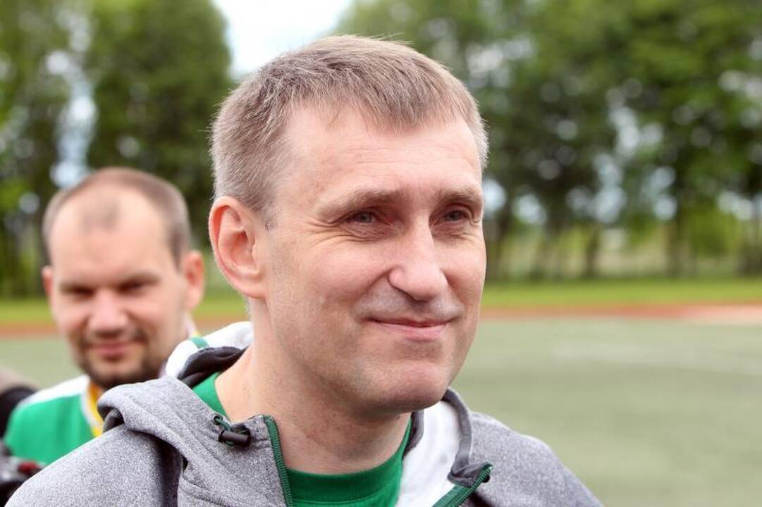 Pirmoje krepšinio rinktinės treniruotėje – optimistinės nuotaikos