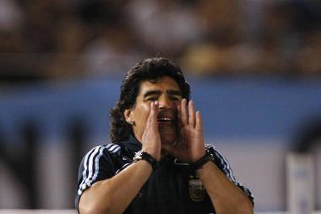 D.Maradona jaučiasi išduotas
