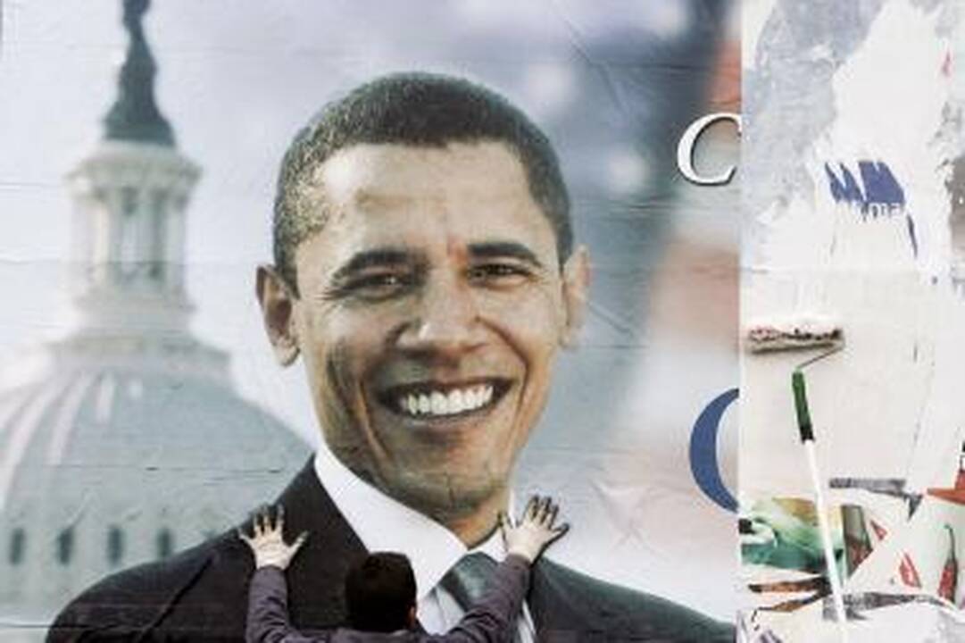 B.Obama kviečia amerikiečius dirbti kartu