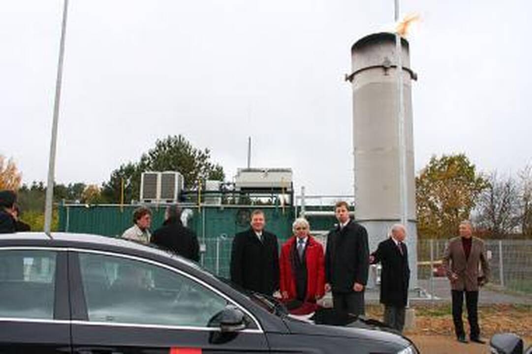 Lapių sąvartyno biodujos gamins elektrą ir šildys namus