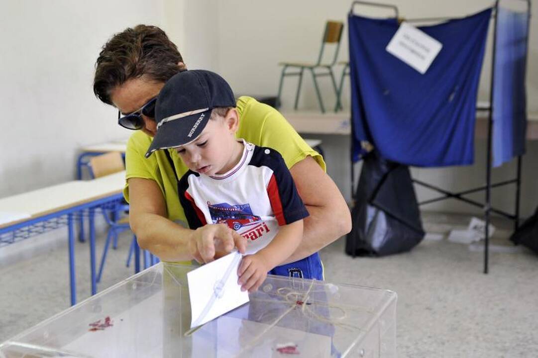 Istoriniams Graikijos rinkimams įtaką daro pyktis ir nerimas