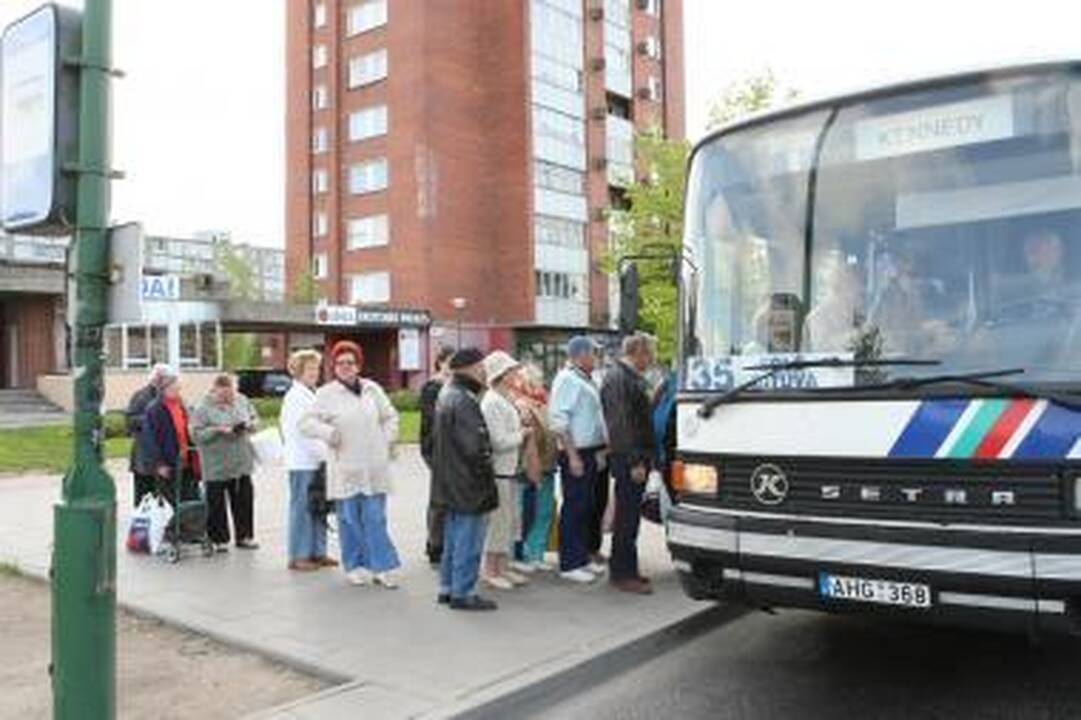 Važiuojantiems autobusu į Dituvą – eksperimentas