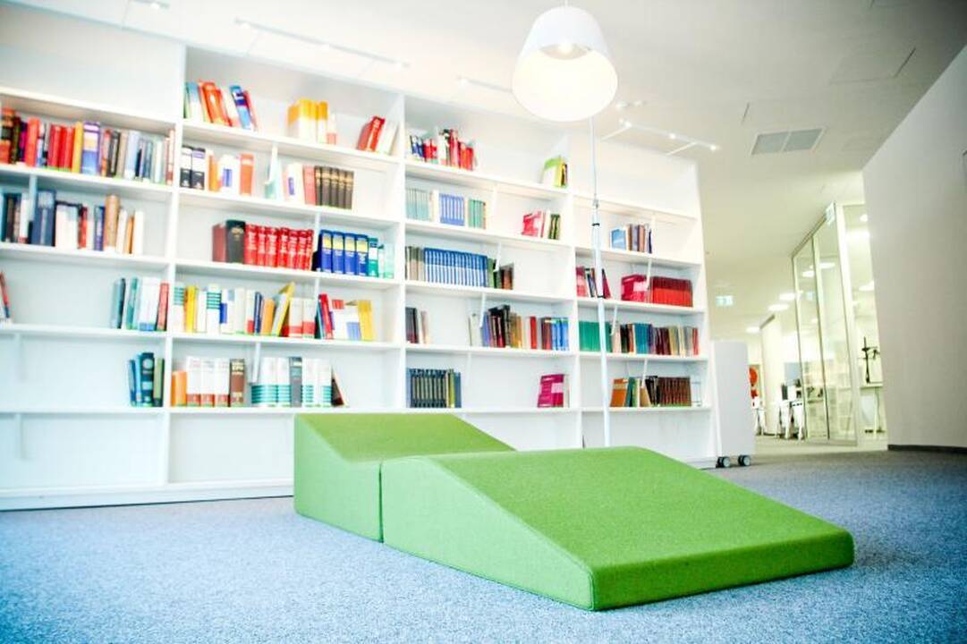 Modernios VU bibliotekos atidaryme – akibrokštas B. Juodkai