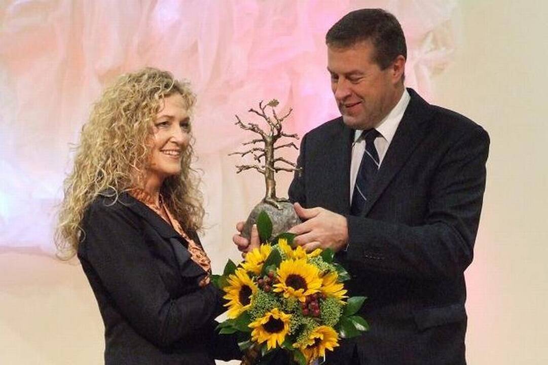 Mokytojai L.Kašėtienei įteikta “Lietuvininkų vilties” premija