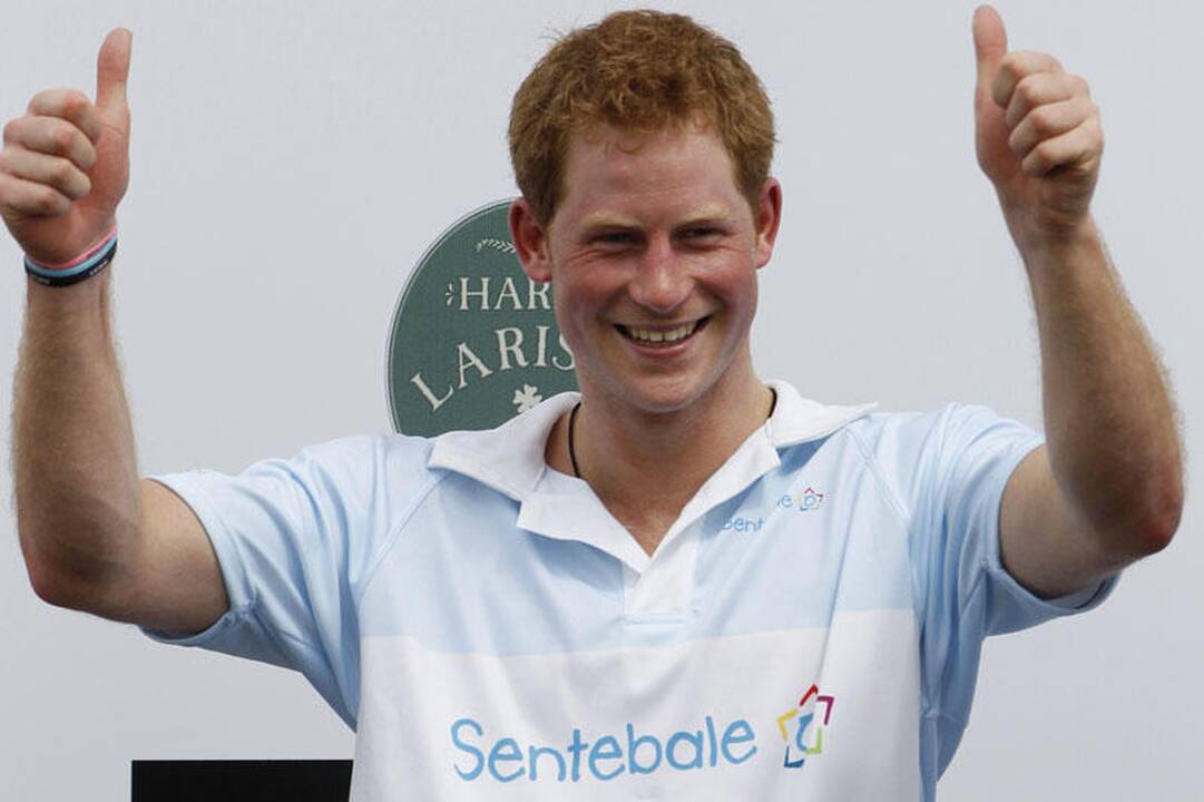Britanijos princas Harry paskelbtas metų vyru