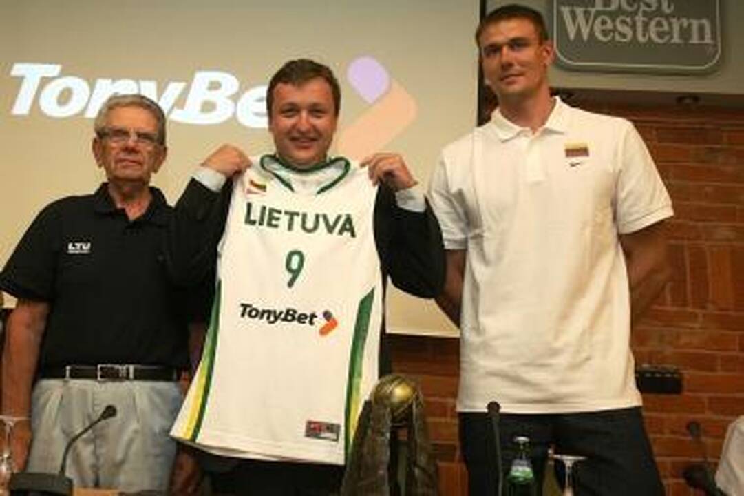 „TonyBet“ – naujas Lietuvos krepšinio rėmėjas