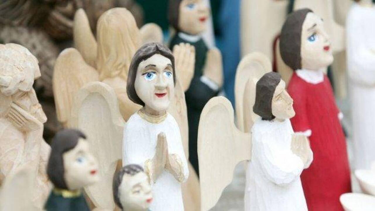 Kalėdų parodoje - angelai iš viso pasaulio