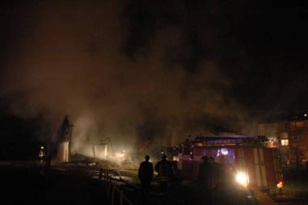 Vilniuje per gaisrą žuvo pusamžis vyras