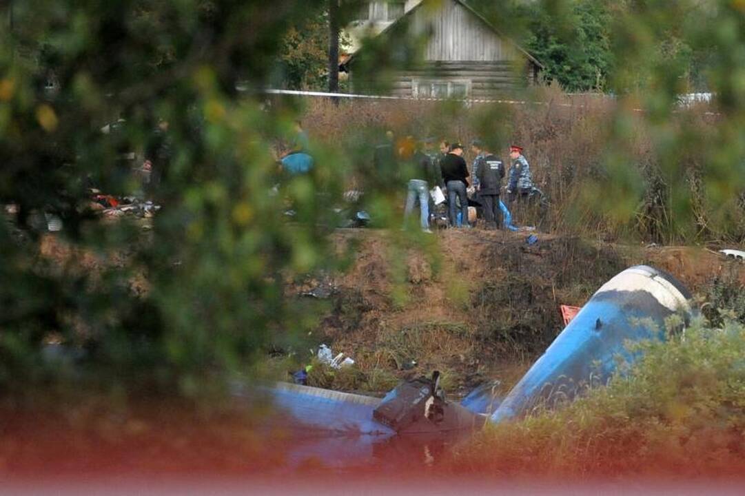 Rusijoje sudužo lėktuvas su „Lokomotiv“ ledo ritulininkais