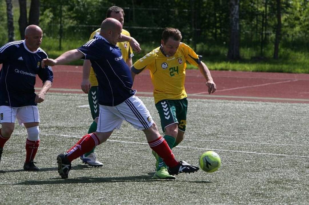 Žurnalistų futbolo turnyre Druskininkuose titulą apgynė lenkai