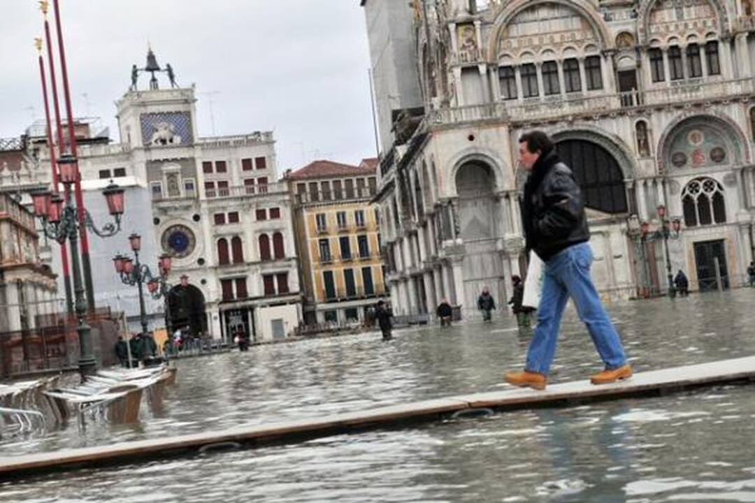 Venecija grimzta labiau nei manyta anksčiau