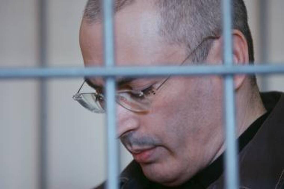 Michailui Chodorkovskiui paskirta Vokietijos premija už žmogaus teisių gynimą