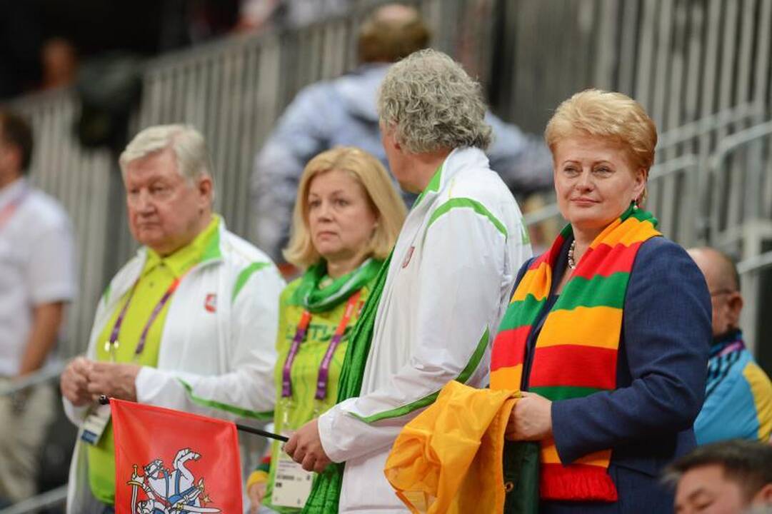 R.Meilutytės įspūdingas plaukimas privertė prezidentę likti