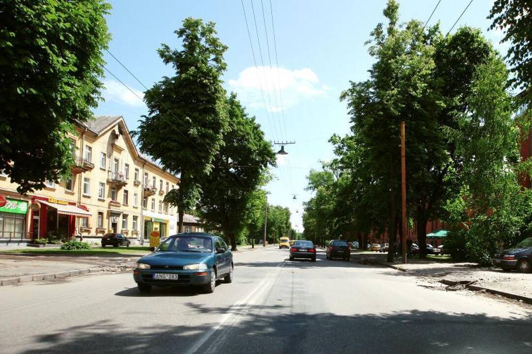 Netrukus prasidės A.Juozapavičiaus prospekto rekonstrukcija 