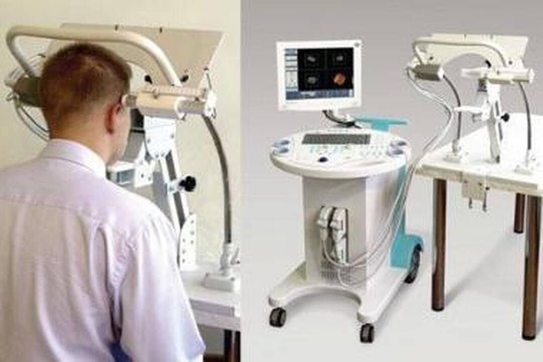 Kovo mėnesio išradimas: galvos smegenų kokybiško ultragarsinio vaizdo gavimo būdas 