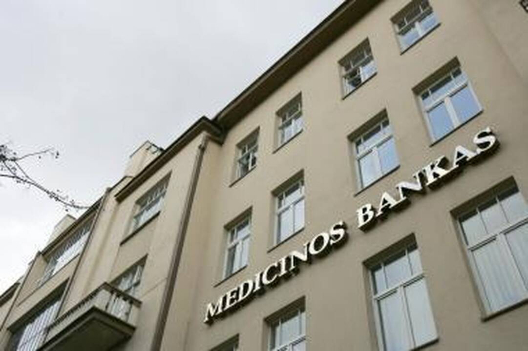 Medicinos banko pelnas pernai ūgtelėjo iki 5,82 mln. litų