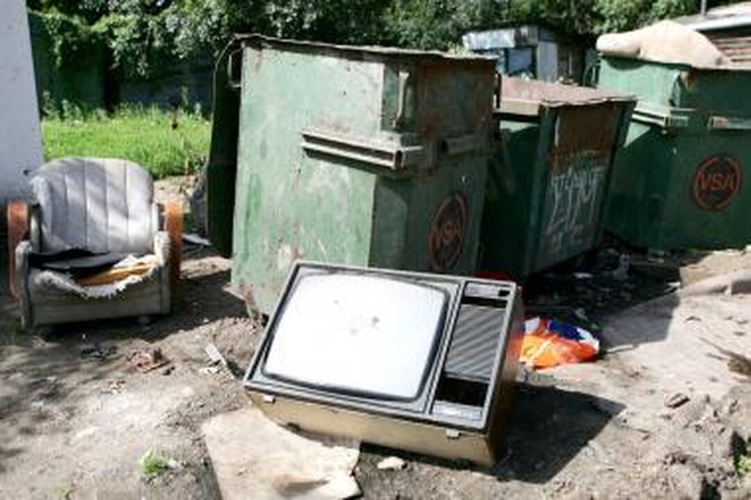 Elektronikos atliekų rinkoje žvanga ginklai