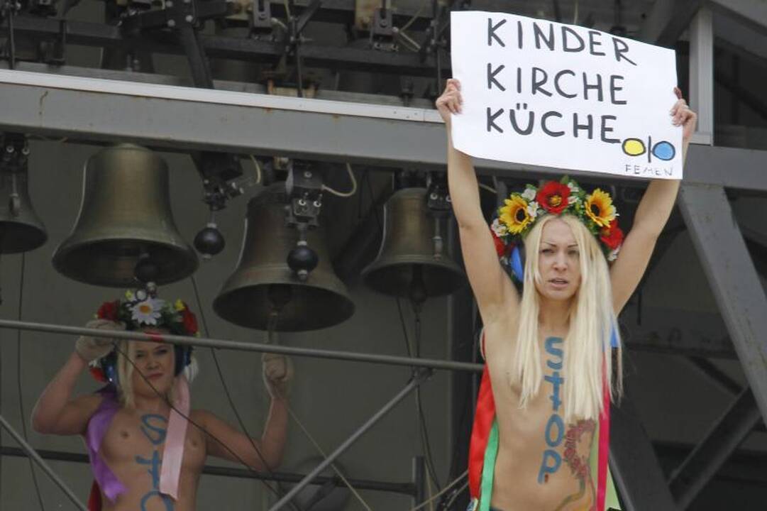 Ukrainos judėjimo FEMEN lyderė išsiųsta iš Rusijos