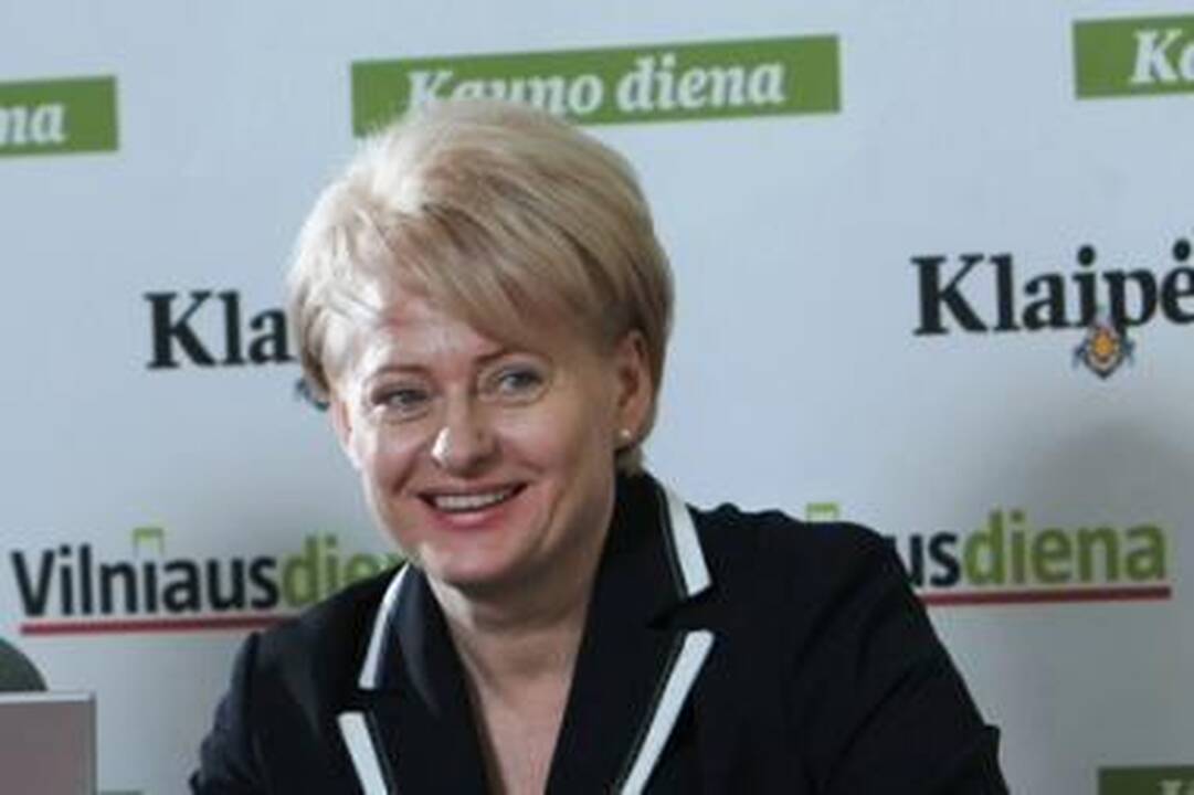 D.Grybauskaitė įvardijo savo autoritetus
