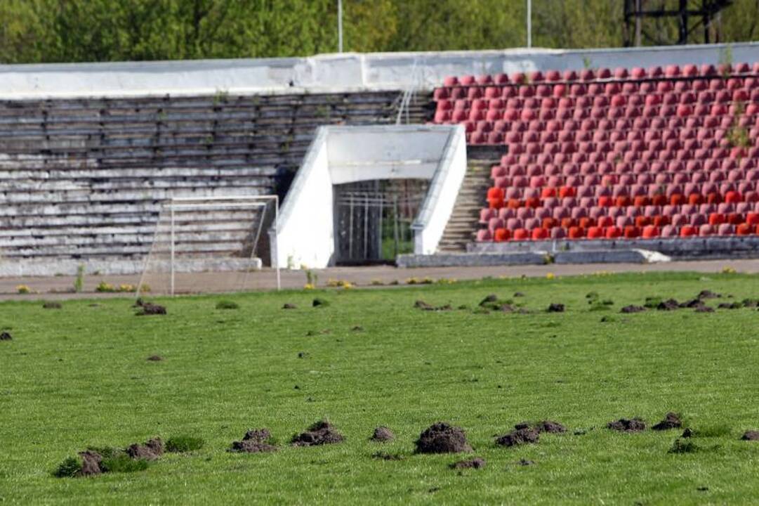 Vandalai nuniokojo Vilniaus „Žalgirio“ stadioną