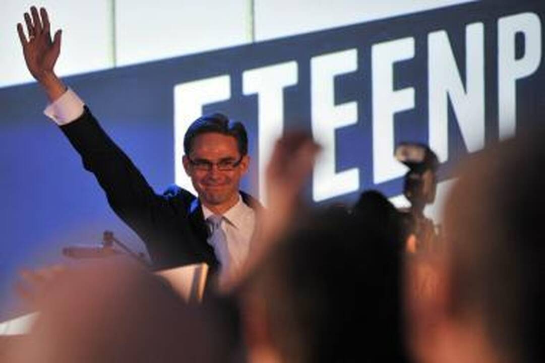 Suomijoje premjeru pretenduoja tapti politikos "vunderkindu" vadinamas J.Katainenas