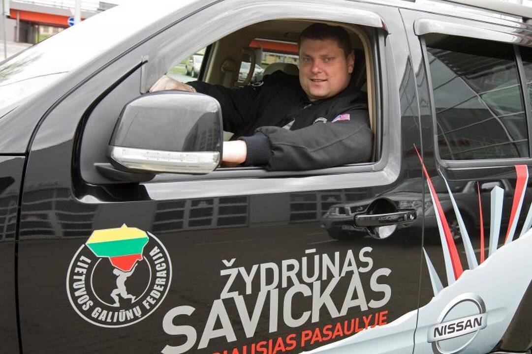 Ž. Savickas sieks naujo pasaulio rekordo 