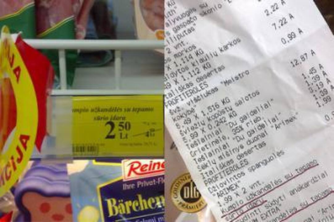 "Maxima" neatsikrato įpročio sukčiauti