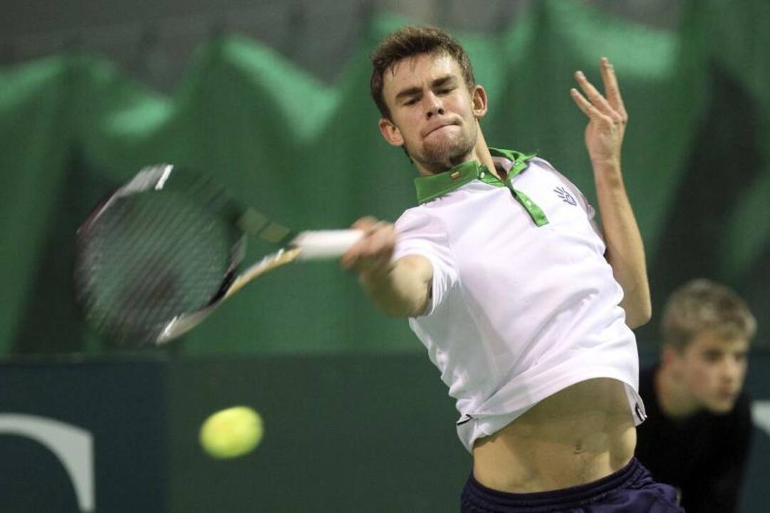 L.Grigelis poroje su australu triumfavo Prancūzijoje