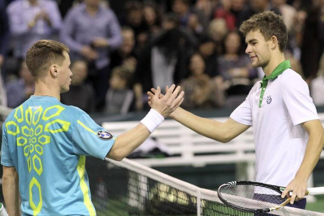 Draugiškame susitikime R.Berankis įveikė L.Grigelį