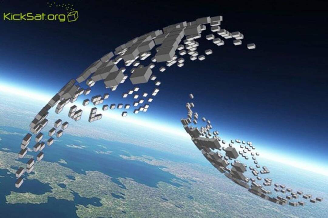Į kosminę orbitą – asmeniniai palydovai už 300 JAV dolerių